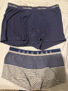 Calvin Klein and Hugo Boss Men’s Boxer Briefs